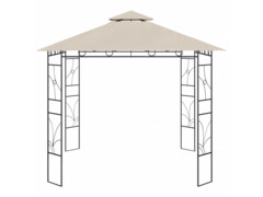 Altán 3 x 3 x 2,7 m krémový 160 g/m²