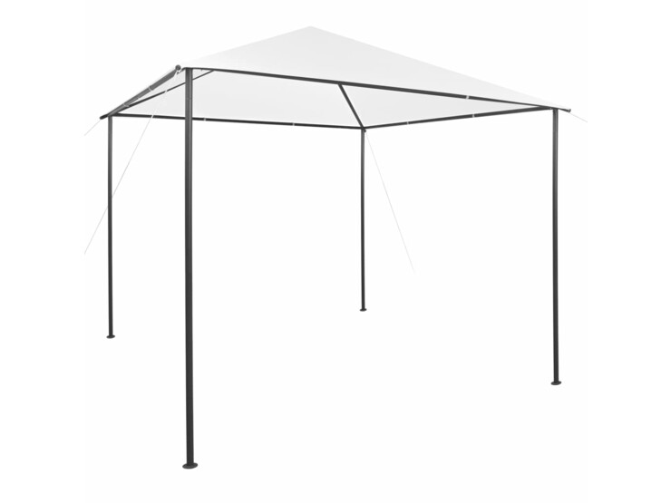 Altán 3 x 3 x 2,9 m bílý 180 g/m²