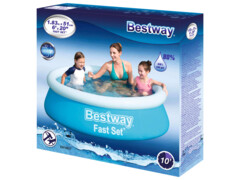 Bestway Fast Set Nafukovací bazén kruhový 183 x 51 cm modrý