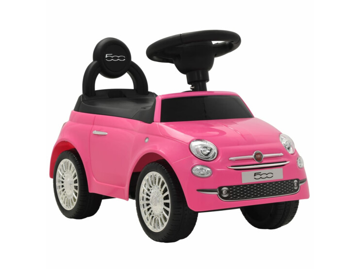 Dětské autíčko Fiat 500 růžové