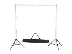 Foto studio set se softboxy, fotopozadím a odraznou deskou