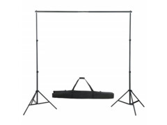 Foto studio set se softboxy, fotopozadím a reflektorem