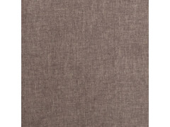 Houpací křeslo se stoličkou taupe textil