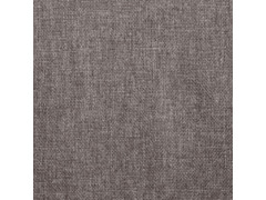 Jídelní židle 2 ks taupe textil