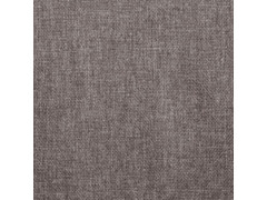 Jídelní židle 4 ks taupe textil