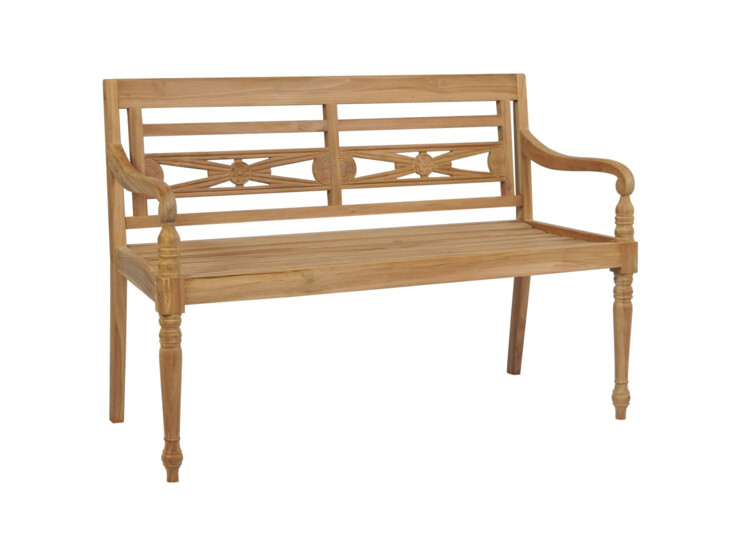 Lavice Batavia 120 cm teak