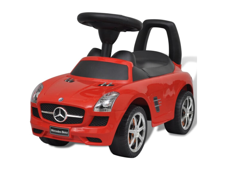 Mercedes Benz dětské auto / odrážedlo červené