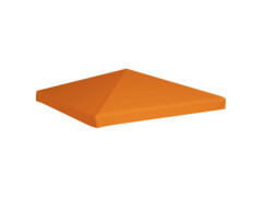 Náhradní střecha na altán 310 g/m² 3 x 3 m oranžová