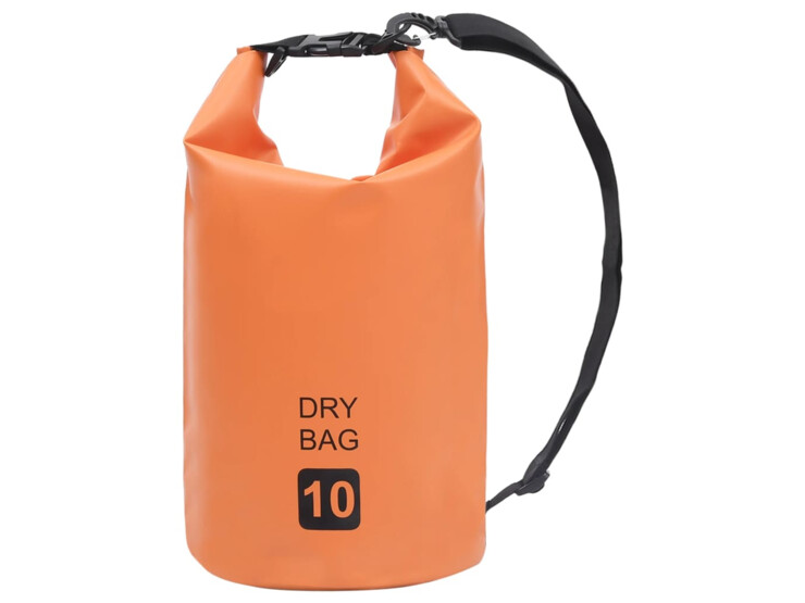 Nepromokavý vak oranžový 10 l PVC