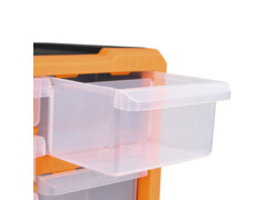 Organizéry s 12 zásuvkami 2 ks 26,5 x 16 x 26 cm