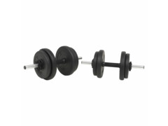 Sada činek barbell a dumbbell, 30 kg