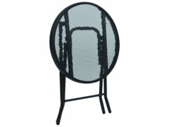 3dílný bistro set taupe ocel