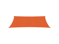 Stínící plachta 160 g/m² oranžová 2 x 5 m HDPE