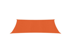 Stínící plachta 160 g/m² oranžová 2,5 x 5 m HDPE