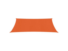 Stínící plachta 160 g/m² oranžová 3,5 x 5 m HDPE