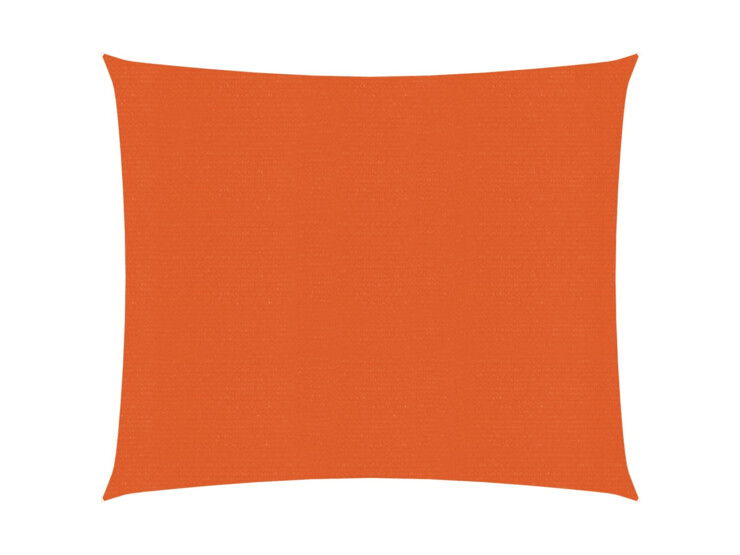 Stínící plachta 160 g/m² oranžová 3,6 x 3,6 m HDPE