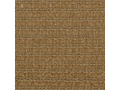 Stínící plachta 160 g/m² taupe 2 x 2,5 m HDPE