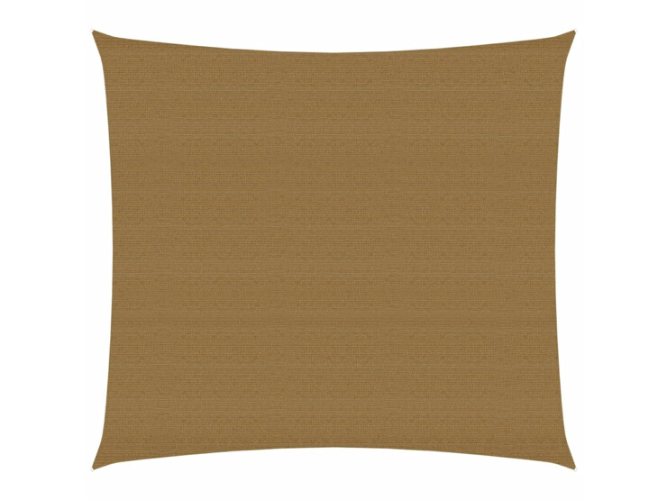 Stínící plachta 160 g/m² taupe 2,5 x 2,5 m HDPE