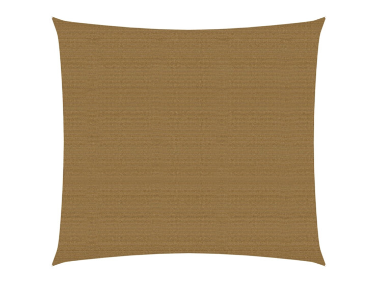 Stínící plachta 160 g/m² taupe 7 x 7 m HDPE