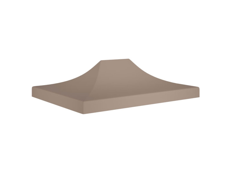 Střecha k party stanu 4 x 3 m taupe 270 g/m²