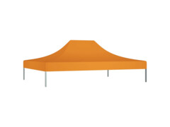 Střecha k party stanu 4,5 x 3 m oranžová 270 g/m²