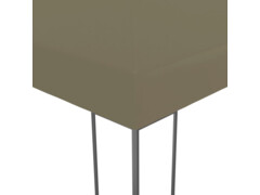 Zahradní altán 3 x 3 m taupe 180 g/m²