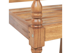 Zahradní lavice Batavia s poduškou 150 cm teak