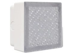 Zemní LED svítidla 6 ks 100x100x68 mm