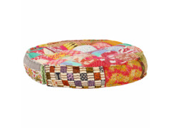  Pouf 100 x 20 cm patchwork textil