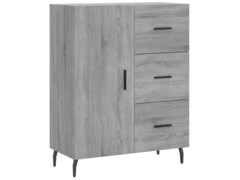  Skříň highboard šedá sonoma 69,5 x 34 x 180 cm kompozitní dřevo