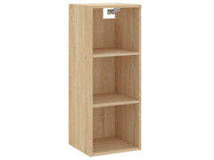  Skříň highboard dub sonoma 34,5 x 34 x 180 cm kompozitní dřevo