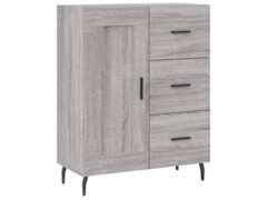  Skříň highboard šedá sonoma 69,5 x 34 x 180 cm kompozitní dřevo