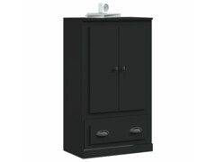  Skříň highboard černá 60 x 35,5 x 103,5 kompozitní dřevo