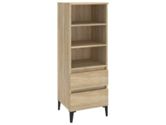  Skříň highboard dub sonoma 40 x 36 x 110 cm kompozitní dřevo