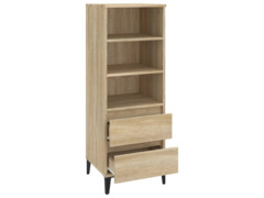  Skříň highboard dub sonoma 40 x 36 x 110 cm kompozitní dřevo