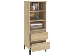  Skříň highboard dub sonoma 40 x 36 x 110 cm kompozitní dřevo