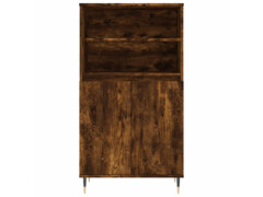  Skříň highboard kouřový dub 60 x 36 x 110 cm kompozitní dřevo