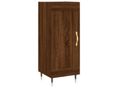  Skříň highboard hnědý dub 34,5 x 34 x 180 cm kompozitní dřevo