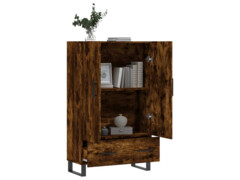  Skříň highboard kouřový dub 69,5 x 31 x 115 cm kompozitní dřevo