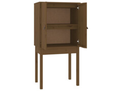  Skříň highboard medově hnědá 60x40x120 cm masivní borovice