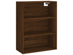  Skříň highboard hnědý dub 69,5 x 34 x 180 cm kompozitní dřevo