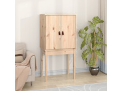  Skříň highboard 60x40x120 cm masivní borové dřevo