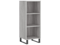  Skříň highboard šedá sonoma 34,5x32,5x180 cm kompozitní dřevo